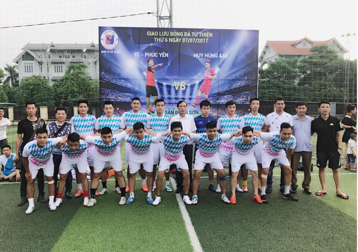 FC Phúc Yên thi đấu trận ra mắt